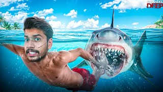 Surviving a Shark Attack in the Middle of the Oceans 🦈!! Stranded Deep(Part 5)