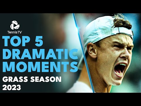 Grass Court Drama: Most Dramatic Moments From The Grass Season! 👀