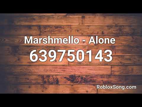 Id Code For Alone Marshmallow 07 2021 - marshmello friends roblox song id
