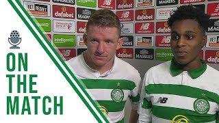 🎙️ Frimpong & Hayes on the Match | Celtic 5-0 Partick Thistle | Celts are through to semi-final!