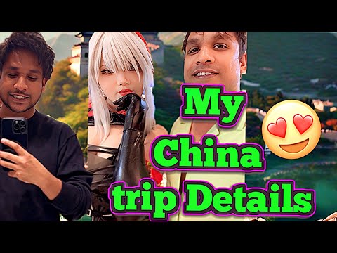 naa china trip all details #chinatourism