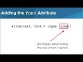 Understanding the Write Function
