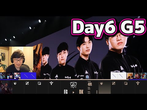 EG vs DK | Day6 G5 | 世界大会2022 Group Stage 日本語実況解説