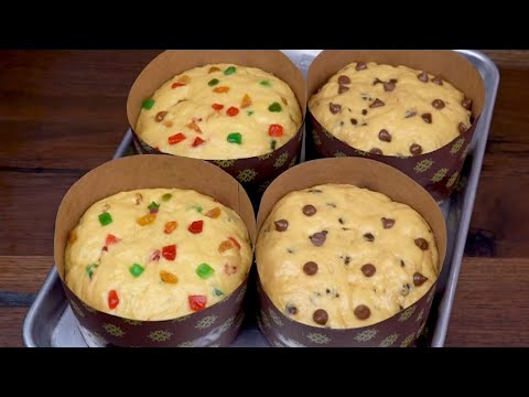 Panettone casero No necesita amasar ¡rinde bastante!