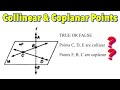 Collinear and Coplanar Points