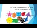 Shapes and Patterns Assessment