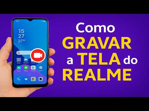 Como GRAVAR a TELA do REALME