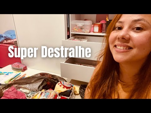 CASA MINIMALISTA! FIZ UM SUPER DESTRALHE NO GUARDA ROUPA