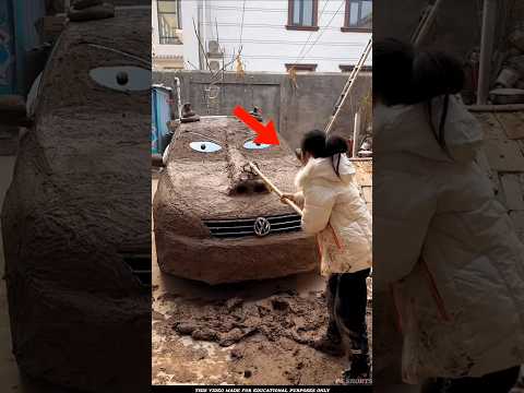 The Girl Damaged Her Father's Car #shortvideo #shorts