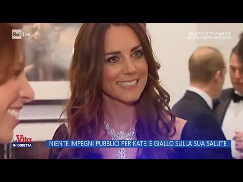 Niente impegni pubblici per Kate: è giallo sulla sua sua salute - La Vita in diretta - 06/03/2024