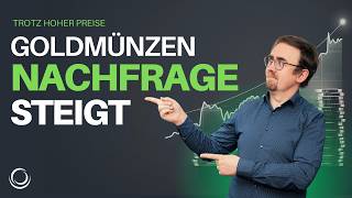Goldmünzen boomen trotz Rekordpreisen – Warum Anleger jetzt erst recht kaufen!