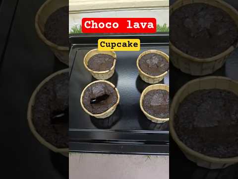 baking storie:2✅choco lava cupcake🍮👩‍🍳 #chocolavacupcake #bakingstories #food #cooking #1/2kgcupcake