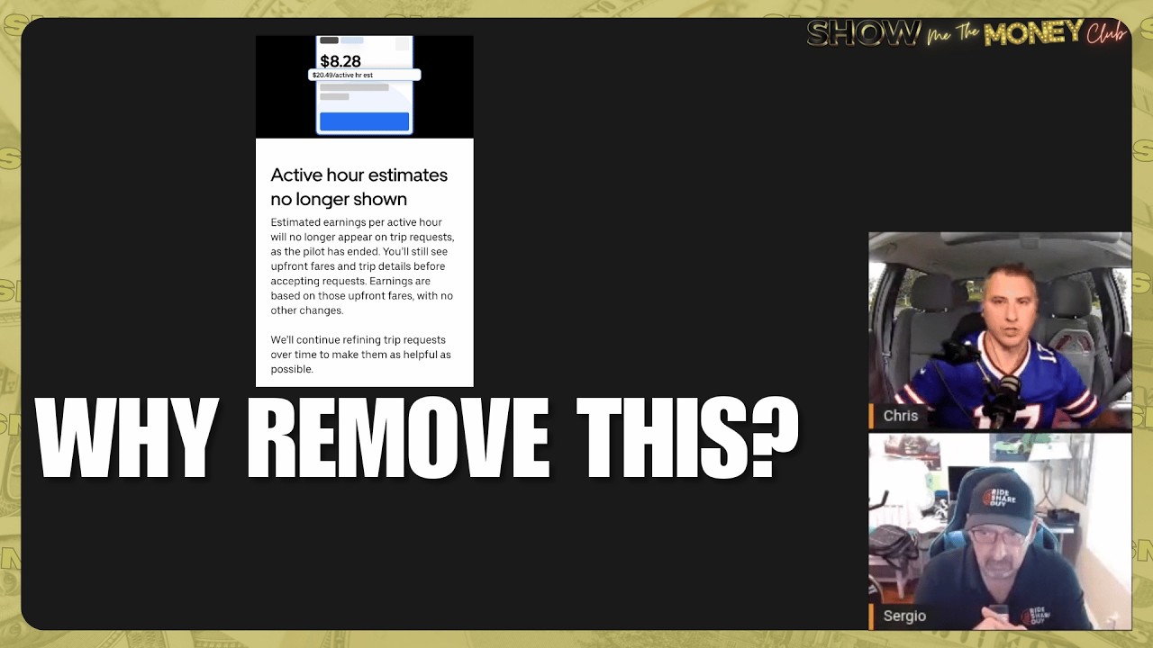 Why Did Uber Remove Active Hour Earnings From Requests?