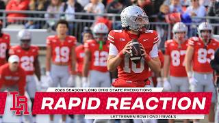 Predicting Ohio State 2026 season stats, breakout STARS, projected record | Buckeyes