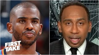 FIRST TAKE | Stephen A.Smith REACTS "Chris Paul's legacy taken a hit"