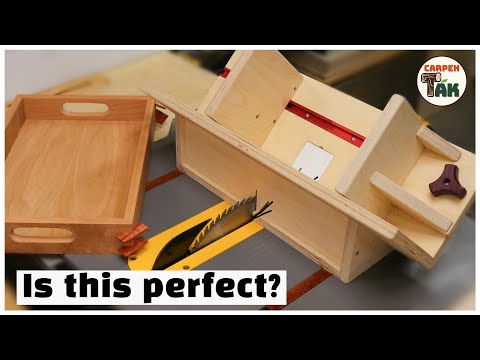 ⚡[ DIY ] Secrets of the woodworking master / How to make a perfect spline jig / FINE WOODWORKING