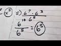 Simplifying Exponential Expressions