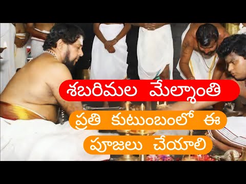 శబరిమల మాజీ ప్రధాన తంత్రివారు సే శంకరన్ నంబూతిరి ఆధ్వర్యంలో గణపతి హోమం, అయ్యప్ప & దుర్గాపూజ | Telugu