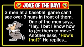 🤣 BEST JOKE OF THE DAY! - Baseball hecklers get a divine dose of sass... | Funny Dad Jokes