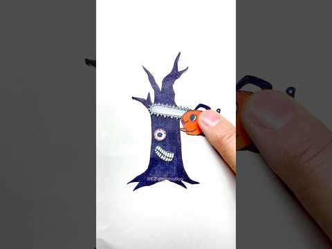 Mr Tree transformation #incredibox #animation #drawing #stopmotion #sprunki