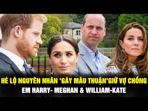 Hé Lộ Nguyên Nhân "Mâu Thuẫn" Giữa Vợ Chồng Harry - Meghan & William - Kate Khiến Công Chúng Tả Hỏa