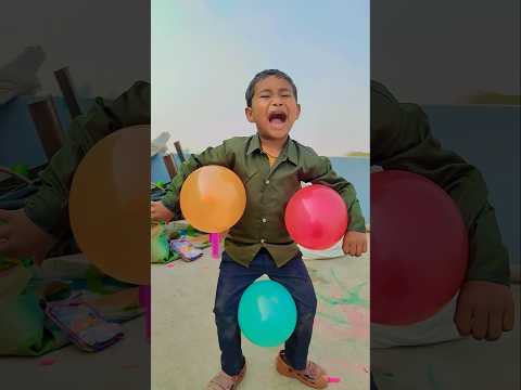Mayank Balloon 🎈 Fod Diya 🤣#shortvideos #funny #ytshort