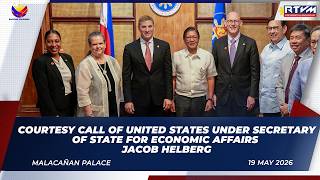 Courtesy Call of United States Under Secretary of State for Economic Affairs Jacob Helberg