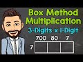 Box Method Multiplication: 3-Digit by 1-Digit Techniques