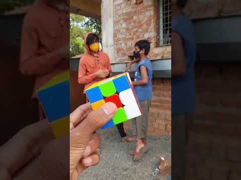 Oo bhai kaise hua 😅 Rubik's cube Magic #shorts #rubikscube #kingofcubers