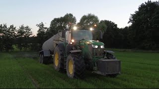 🔥Wywóz pofermentu z Grupą TWR *WPS*🔥JOHN DEERE 6215R & MEPROZET🔥