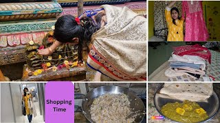 ಶ್ರಾವಣದ ಮೊದಲ ಹಬ್ಬ l Unexpected - Max Shopping Haul l Easy ಕಾರ್ನ್ ರೈಸ್- Palak paneer