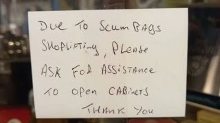 Police crack down on 'scumbag' sign opposed to real crime