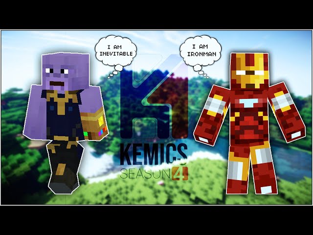 Thanos? Is that you? | KeMics Season 4 - Day 10 | Minecraft | K4KeMics | Malayalam | TonY StarK