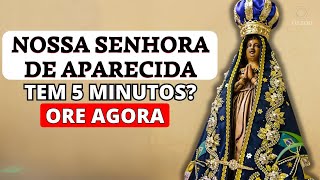 ✨VOCÊ TEM 5 MINUTOS PARA NOSSA SENHORA? ENTÃO FAÇA ESSA ORAÇÃO AGORA