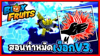สอนทำหมัดมนุษย์เงือกV3. - 🌊Blox Fruit