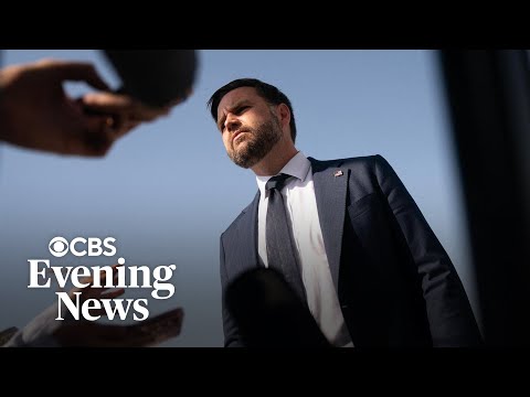YouTube video thumbnail: Vance and Rubio Praise Peace Deal While Meeting With Netanyahu