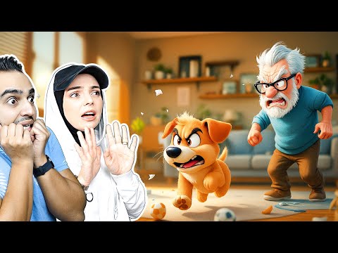 BU EVDE NELER OLUYOR! KÖPEK VE DEDE ÇILDIRDI! 😱🔥