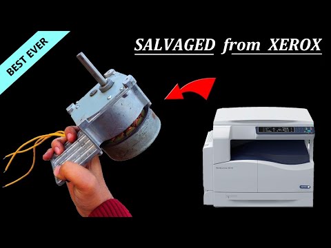 Do Not Throw Away Photocopy DC Motor ( BLDC ) - Brushless Motors Salvage DIY