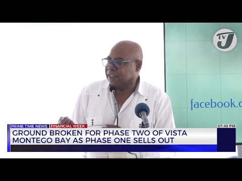 YouTube video thumbnail: Ground Broken for Phase 2 of Vista Montego Bay as Phase 1 Sells Out