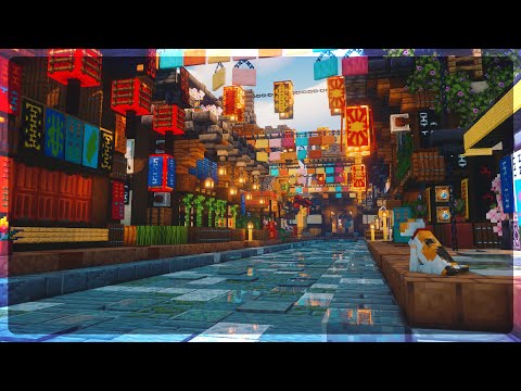 🏮🌇 Whispers of Kyoto | Minecraft Ambience w/ C418 Music