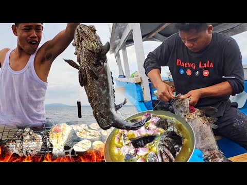 Spot Karang yg Cantik, Penuh dgn Ikan-ikan Berkelas | Fishing & Cooking