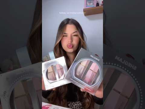Maquillaje navideño de @sheglam_official #Sheglam#SHEGLAMLiquidfam#SHEGLAMBlush#SHEGLAMHolidayset