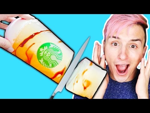 DIY JELLY GUMMY STARBUCKS FRAPPUCCINO