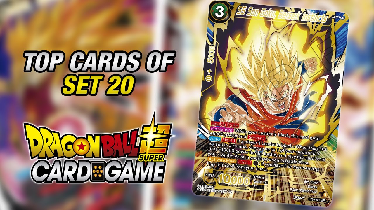 The BEST Cards from Set 20: Power Absorbed! | Dragon Ball Super Card Game