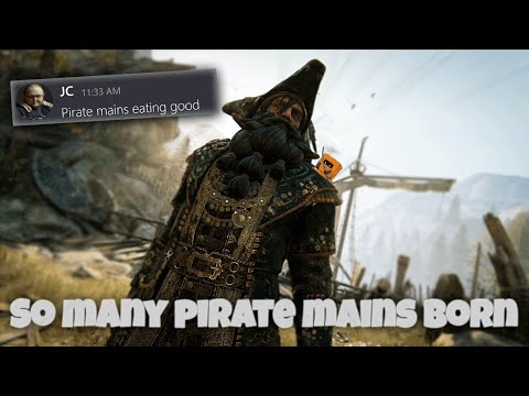 For honor actually gave us a MALE PIRATE..