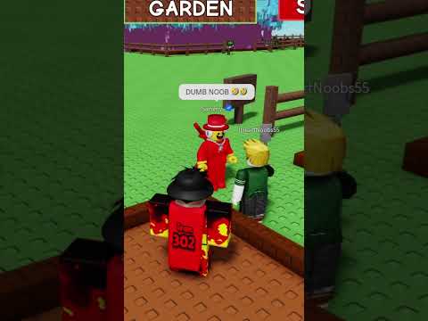 SAMMY SCAMMED A NOOB 😡 #roblox #growagarden #shorts