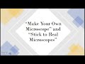 Exploring Microscope Creation and Usage