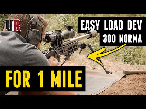Developing the Ultimate 300 Norma Mag ELR Load (1 Mile)