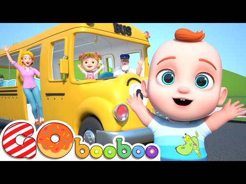 Las Ruedas Del Autobús ¡Nueva Versión! | Canciones Para Niños | GoBooBoo Canciones Infantiles