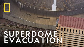 Superdome Evacuation | Hurricane Katrina: Race Against Time | National Geographic UK